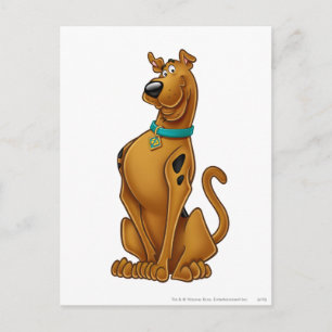 Scooby-Doo Airbrush-Pose Postkarte