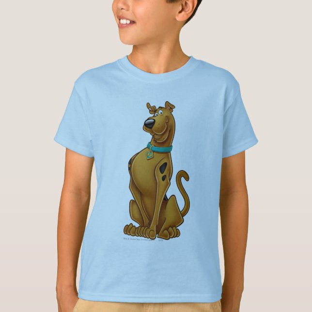 Scooby-Doo Airbrush-Pose T-Shirt (Vorderseite)