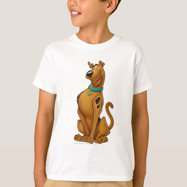 Scooby-Doo Airbrush-Pose T-Shirt (Vorderseite)