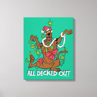 Scooby-Doo alle überdeckt Leinwanddruck