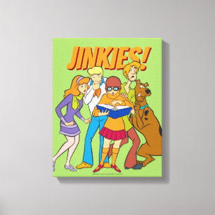 Scooby-Doo and the Gang Investigate Book Leinwanddruck