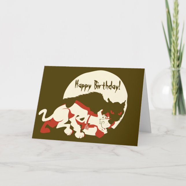 Scooby-Doo "auf dem Prowl " Karte (Vorderseite)