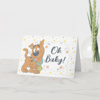 Scooby-Doo Baby Shower Karte