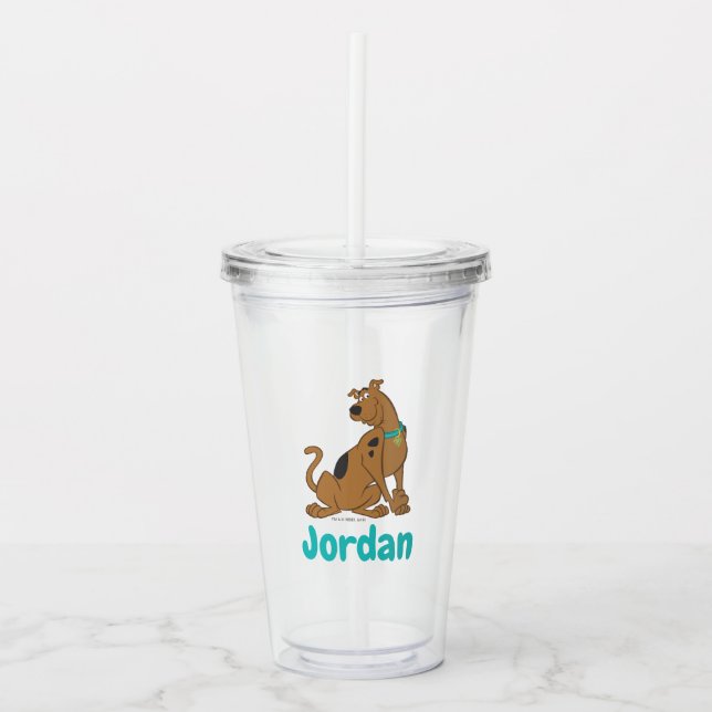 Scooby-Doo Bashful-Pose Acryltrinkbecher (Vorderseite)
