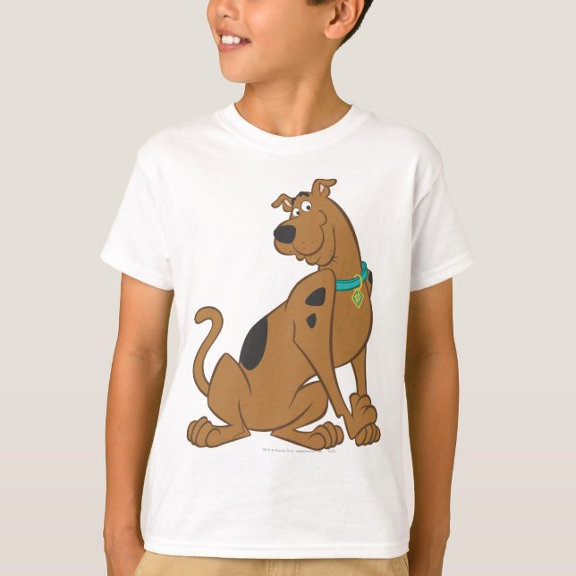 Scooby-Doo Bashful-Pose T-Shirt (Vorderseite)