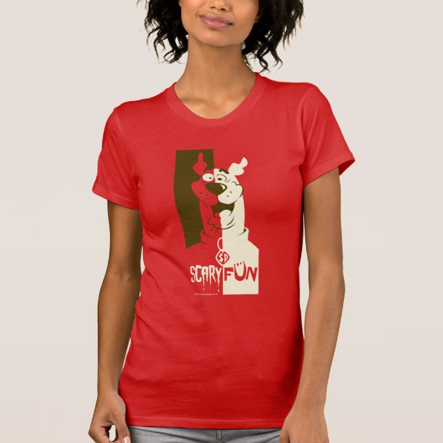 Scooby-Doo "Beängstigender Spaß" T-Shirt (Vorderseite)
