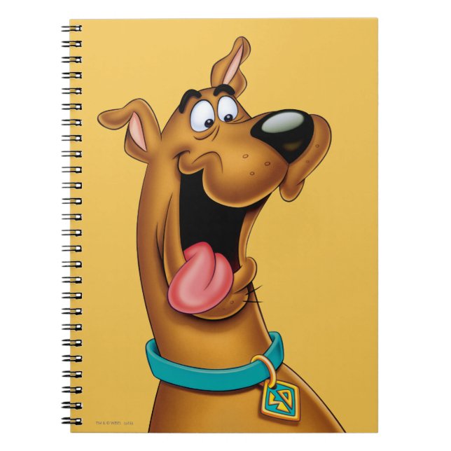 Scooby-Doo begeistert Notizblock (Vorderseite)