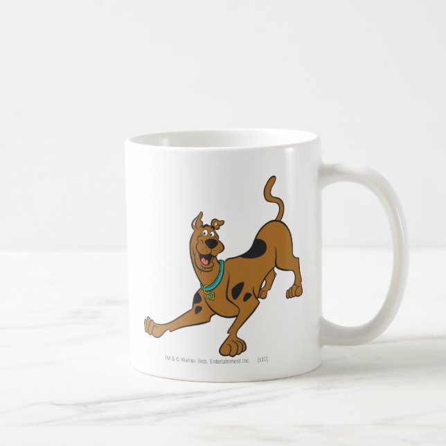 Scooby-Doo bereit zum Spielen Kaffeetasse (Rechts)