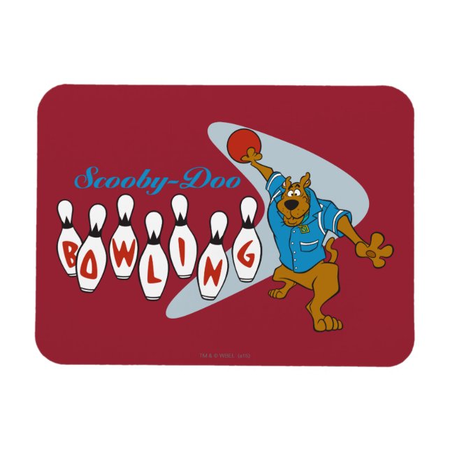 Scooby-Doo Bowling Magnet (Horizontal)