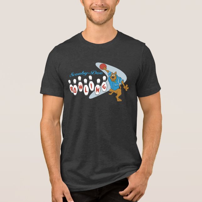 Scooby-Doo Bowling Tri-Blend Shirt (Vorderseite)
