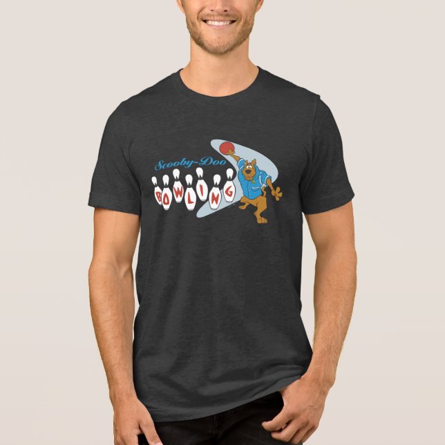 Scooby-Doo Bowling Tri-Blend Shirt (Vorderseite)