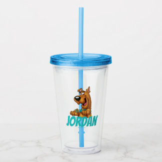 Scooby-Doo bricht auf Acryltrinkbecher
