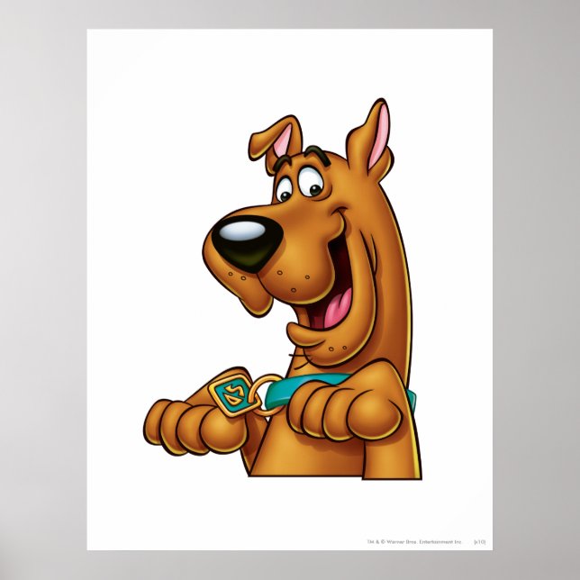 Scooby-Doo bricht auf Poster (Vorne)