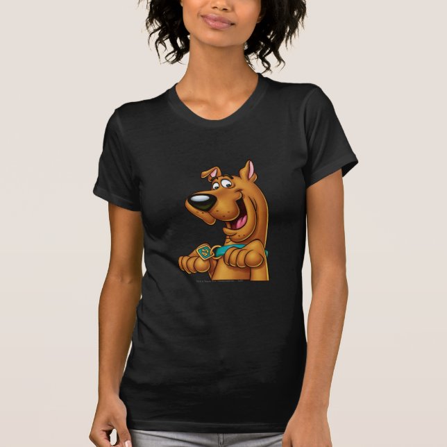 Scooby-Doo bricht auf T-Shirt (Vorderseite)