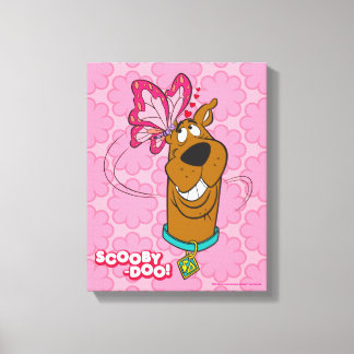 Scooby-Doo Butterfly Kisses Leinwanddruck