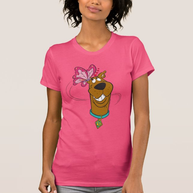 Scooby-Doo Butterfly Kisses T-Shirt (Vorderseite)
