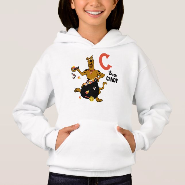Scooby-Doo | C ist für Candy Hoodie (Vorderseite)