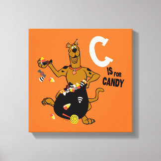 Scooby-Doo | C ist für Candy Leinwanddruck