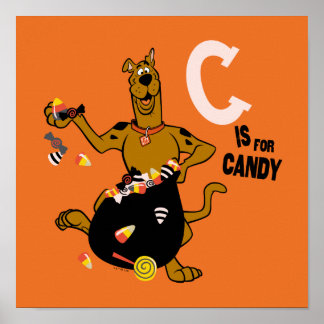 Scooby-Doo | C ist für Candy Poster