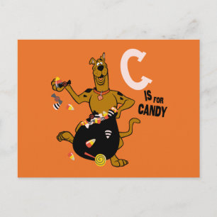 Scooby-Doo   C ist für Candy Postkarte