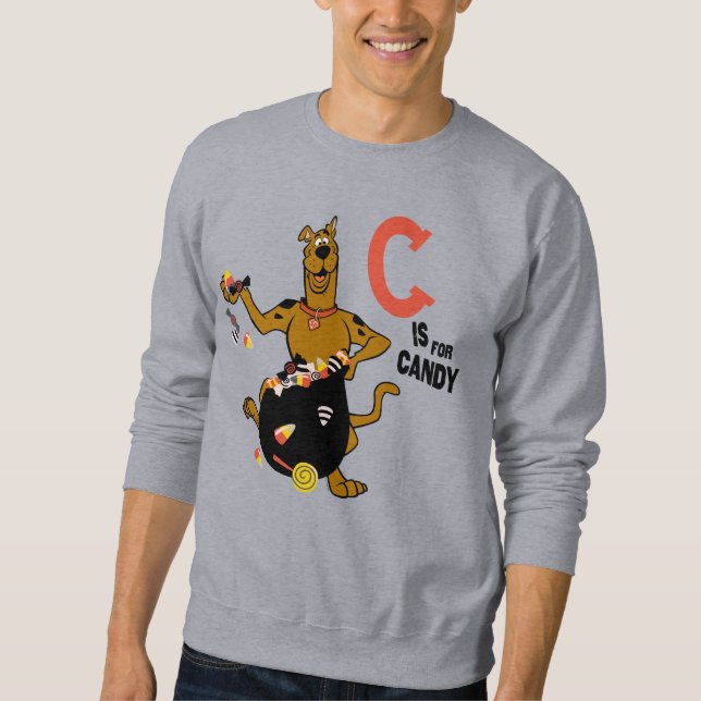 Scooby-Doo | C ist für Candy Sweatshirt (Vorderseite)
