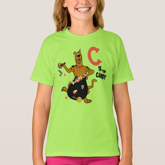 Scooby-Doo | C ist für Candy T-Shirt (Vorderseite)