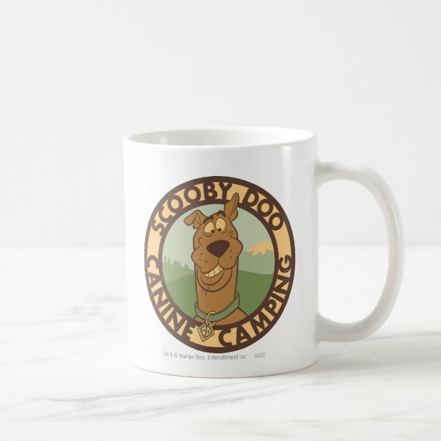 Scooby-Doo "Canine Camping" Kaffeetasse (Rechts)