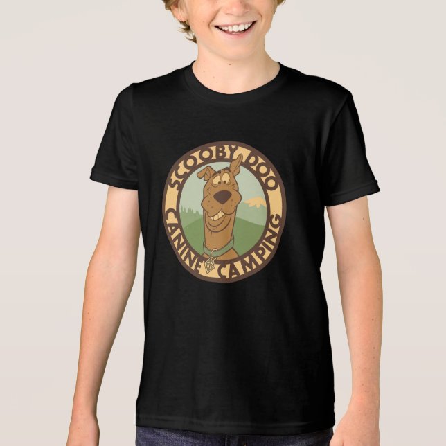 Scooby-Doo "Canine Camping" Tri-Blend Shirt (Vorderseite)