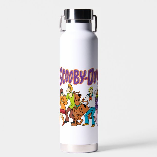 Scooby-Doo Cartoon Edelstahlflasche Trinkflasche (Vorne)