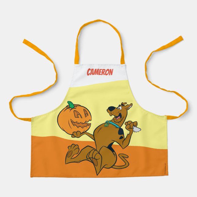 Scooby-Doo Carving Pumpkin Schürze (Vorderseite)