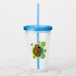 Scooby-Doo Circles SD-Abzeichen Acryltrinkbecher