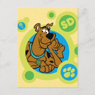 Scooby-Doo Circles SD-Abzeichen Postkarte