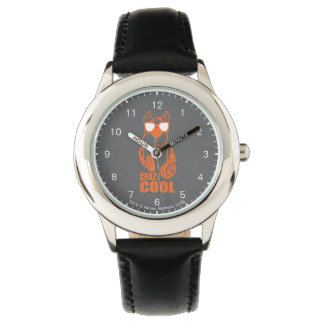 Scooby-Doo "Crazy Cool" Headphone Grafik Armbanduhr