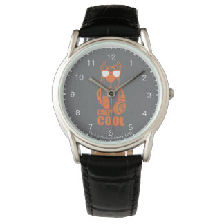 Scooby-Doo "Crazy Cool" Headphone Grafik Armbanduhr