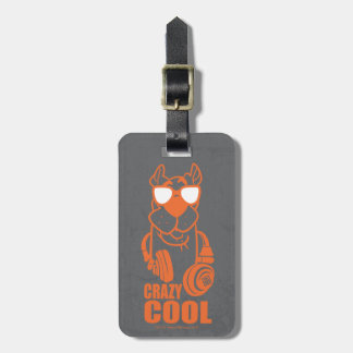 Scooby-Doo "Crazy Cool" Headphone Grafik Gepäckanhänger