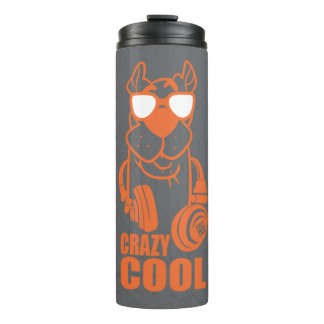 Scooby-Doo "Crazy Cool" Headphone Grafik Thermosbecher