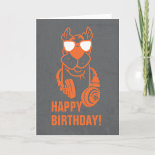 Scooby-Doo "Crazy Cool" Headphone Graphic Karte