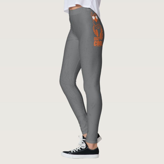 Scooby-Doo "Crazy Cool" Headphone Graphic Leggings (Links)