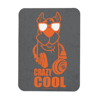 Scooby-Doo "Crazy Cool" Headphone Graphic Magnet