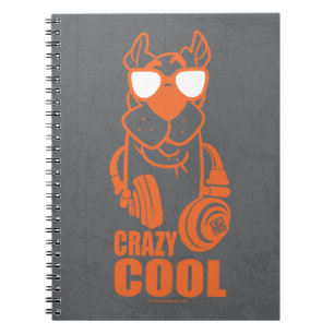 Scooby-Doo "Crazy Cool" Headphone Graphic Notizblock