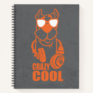 Scooby-Doo "Crazy Cool" Headphone Graphic Notizbuch