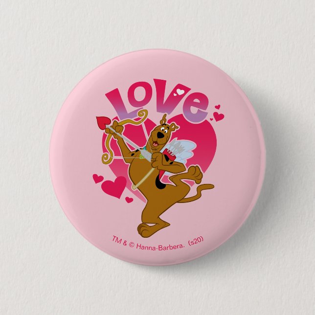 Scooby-Doo Cupid - Liebe Button (Vorderseite)