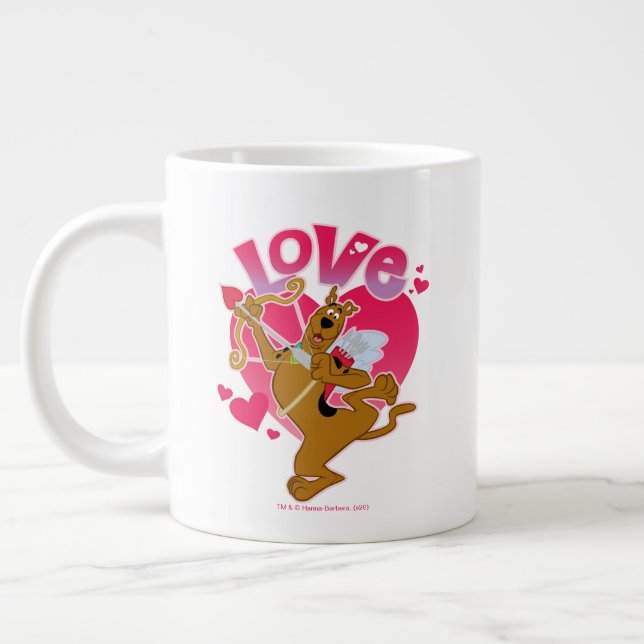 Scooby-Doo Cupid - Liebe Jumbo-Tasse (Links)