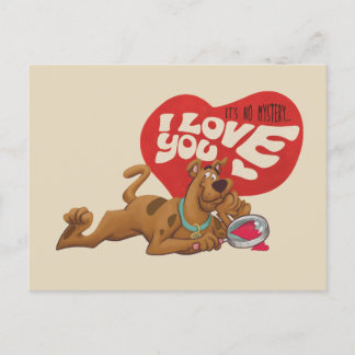 Scooby-Doo - Das ist kein Geheimnis... Ich Liebe d Feiertagspostkarte