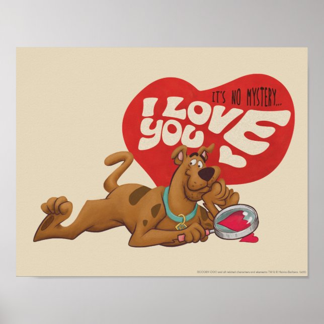 Scooby-Doo - Das ist kein Geheimnis... Ich Liebe d Poster (Vorne)
