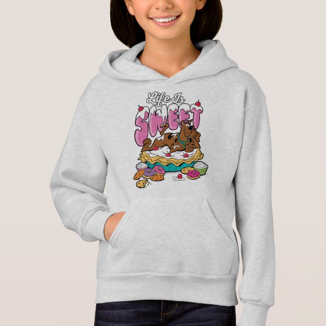 Scooby-Doo "Das Leben ist süß" Hoodie (Vorderseite)