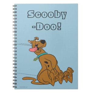 Scooby-Doo Dia mit der Zunge heraus Notizblock