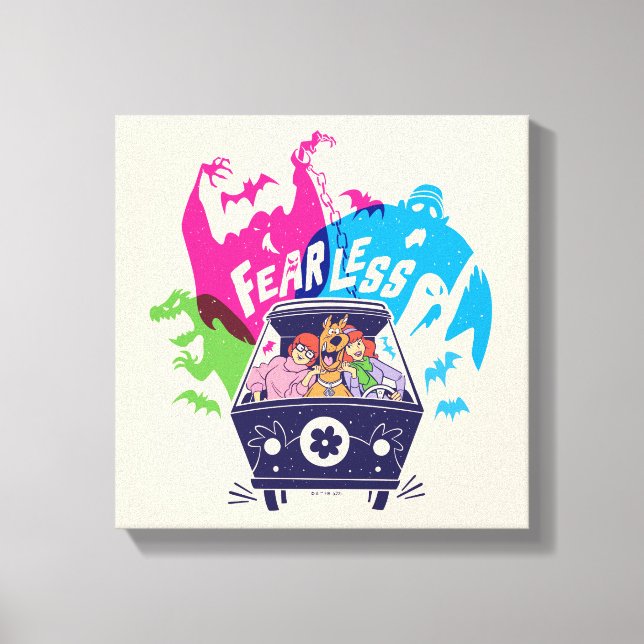 Scooby-Doo | Die Furchtlose Geheimnismaschine Leinwanddruck (Vorderseite)