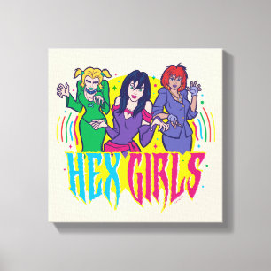 Scooby-Doo   Die Hex Girls Leinwanddruck