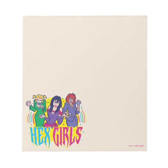 Scooby-Doo | Die Hex Girls Notizblock (Vorderseite)